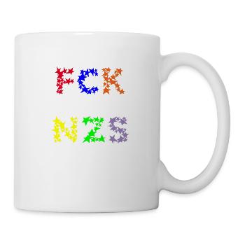 FCK NZS - Mug - white - Right