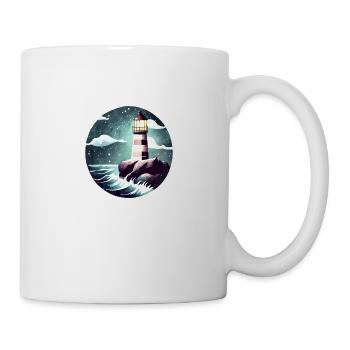 Sommerurlaub Palmen Insel Sonne Palme Strand - Tasse - Weiß - Rechts