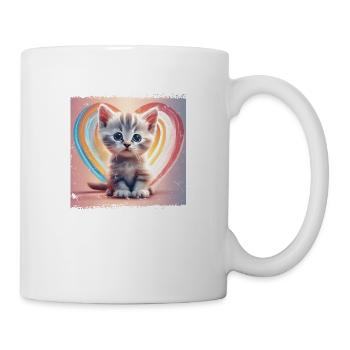Warm cat - Mug - white - Right