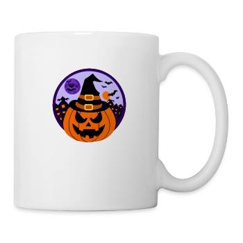 Costume de citrouille Halloween Costume de citrouille Cadeau - Mug blanc - blanc - Droite