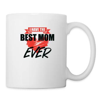 Mutter Spruch Geschenk Mama Muttertag - Tasse - Weiß - Rechts