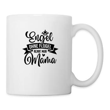 Mutter Spruch Geschenk Mama Muttertag - Tasse - Weiß - Rechts