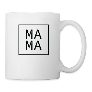 Mutter Spruch Geschenk Mama Muttertag - Tasse - Weiß - Rechts