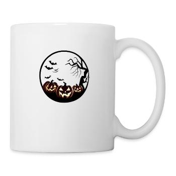 Costume de citrouille Cadeau d’Halloween Costume de citrouille - Mug blanc - blanc - Droite