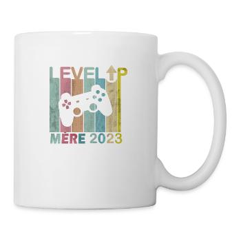 Man Dad 2023 Future Parents Level Up Player - Mug - white - Right