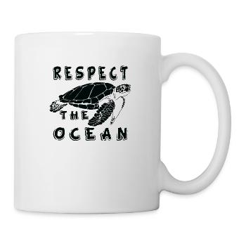 Surfing Surfboard Surfer Wassersport - Tasse - Weiß - Rechts
