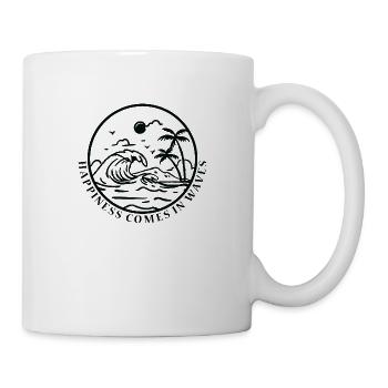 Surfer, Surfboard, Water Sports, Surfing - Mug - white - Right
