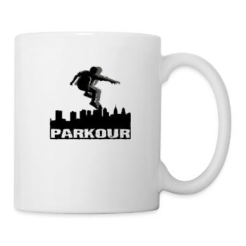 Parkour - Mug blanc - blanc - Droite
