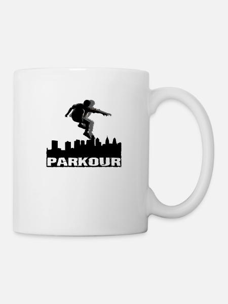 Parkour - Mug blanc - blanc