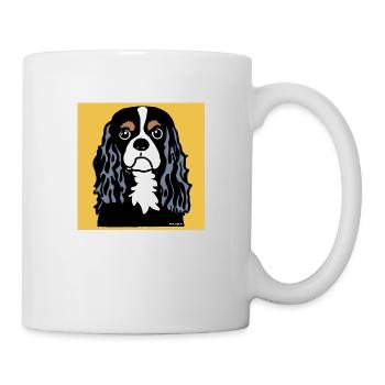 Cavalier King Charles Spaniel Doodle - Mug blanc - blanc - Droite
