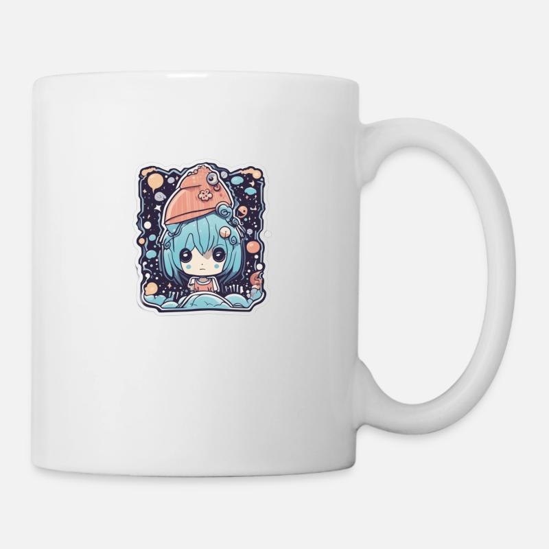 Space Girl - Mug - white