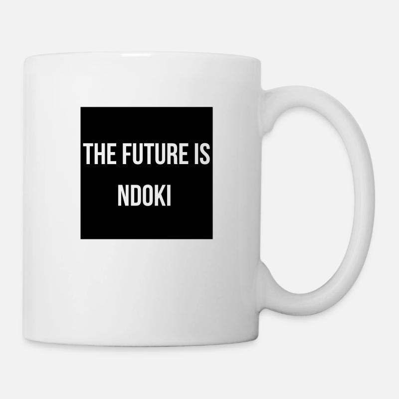 THE FUTURE IS NDOKI - Mug blanc - blanc