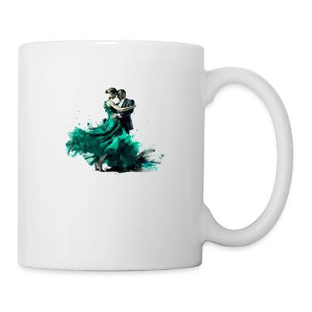La valse viennoise est musique en 3/4 temps - Mug blanc - blanc - Droite