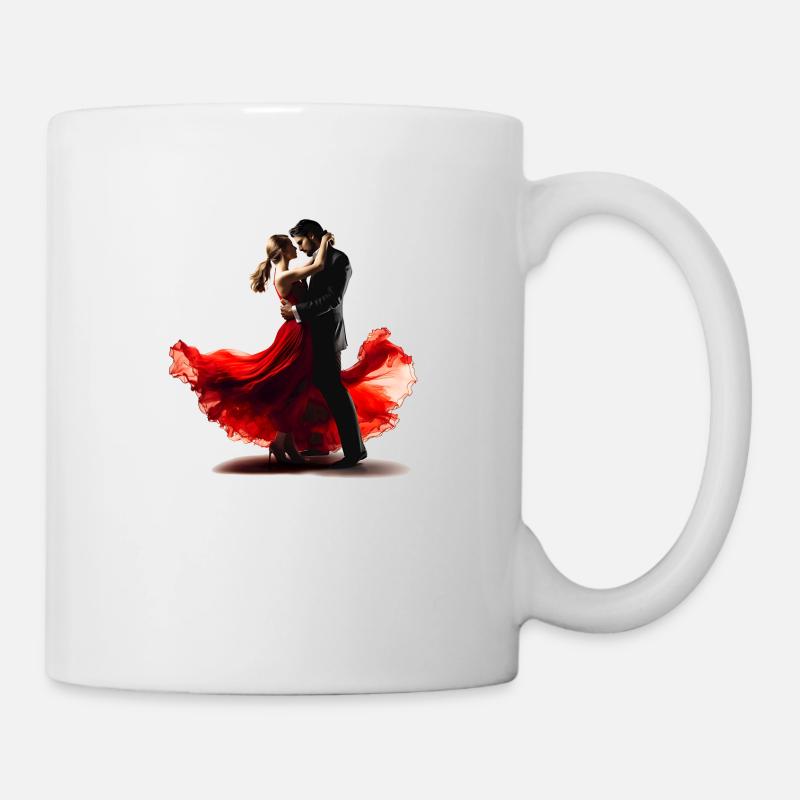 Le Paso Doble est une danse passionnée - Mug blanc - blanc