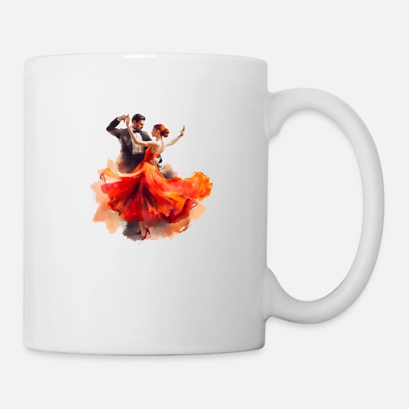 Le Paso Doble est une forme de danse impressionnante - Mug blanc - blanc