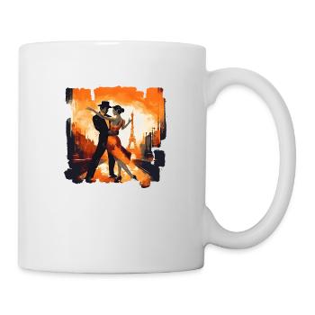 In tango, there is no fixed sequence of steps - Mug - white - Right