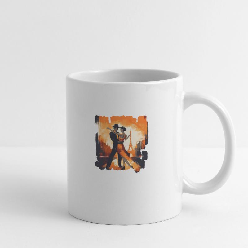 Dans le tango, il n’y a pas de séquence fixe de pas Mug blanc