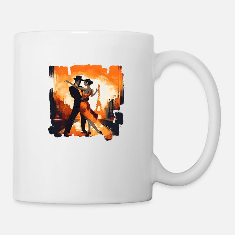 Dans le tango, il n’y a pas de séquence fixe de pas - Mug blanc - blanc