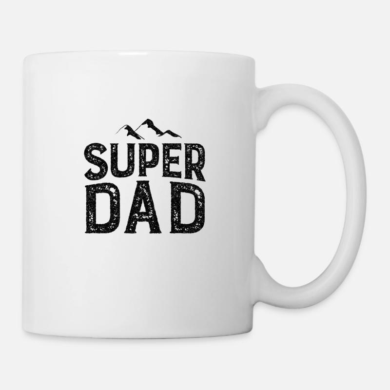 Der beste Papa der welt - Tasse - Weiß