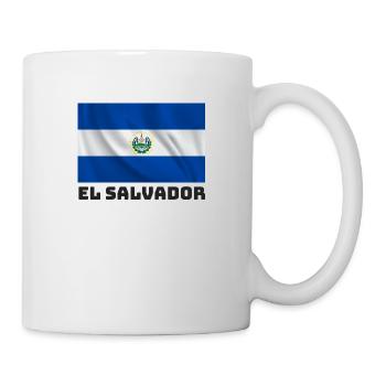 El Salvador flag - Mug - white - Right