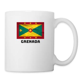 Grenada flag - Mug - white - Right
