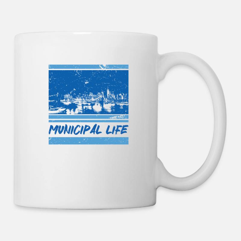 Municipal Life - Mug - white