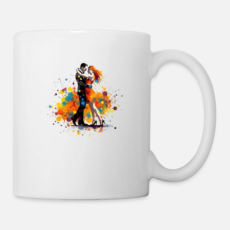Tanzen als Kunst - Tasse - Weiß