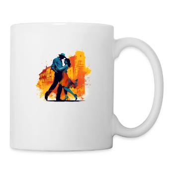 Tanzen hat viele Vorteile - Tasse - Weiß - Rechts