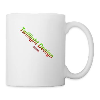 Logo Twillight Design - Tasse - Weiß - Rechts