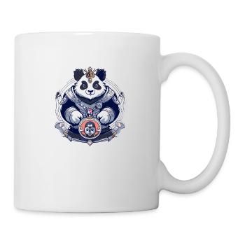 panda king - Tasse - Weiß - Rechts