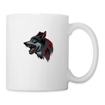 wolf - Mug - white - Right