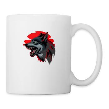 wolf - Mug - white - Right