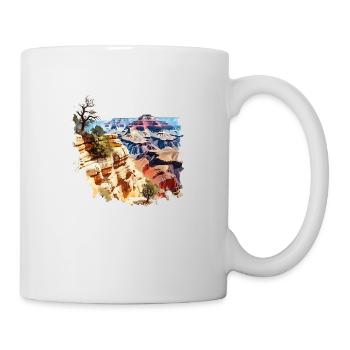 Der Grand Canyon - Tasse - Weiß - Rechts