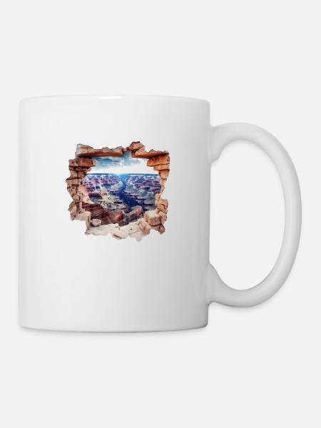 Der Grand Canyon Nationalpark - Tasse - Weiß