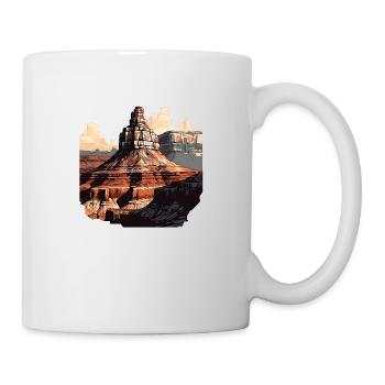 Le Grand Canyon en Arizona - Mug blanc - blanc - Droite