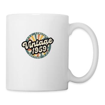 Limited edition vintage 1959 - Mug blanc - blanc - Droite