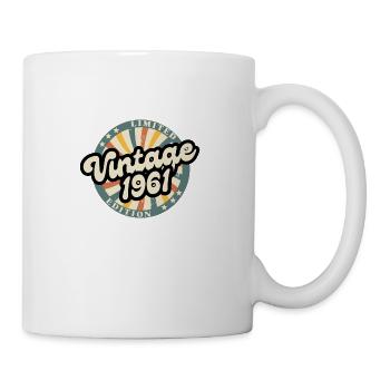 Limited edition vintage 1961 - Mug blanc - blanc - Droite