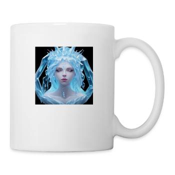 Reine des glaces - Mug blanc - blanc - Droite