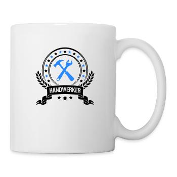 Handwerker - Tasse - Weiß - Rechts