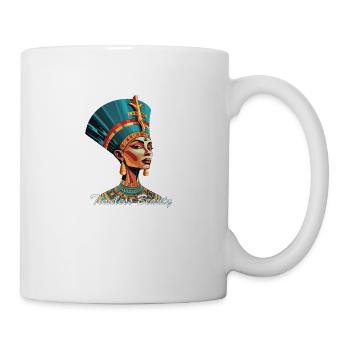 La reine Néfertiti, beauté intemporelle - Mug blanc - blanc - Droite