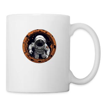 Astronaut Out: Window to the Universe - Mug - white - Right