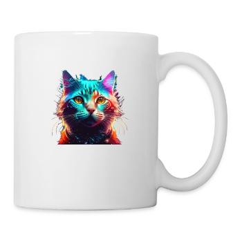 Cat Colorful - Mug - white - Right