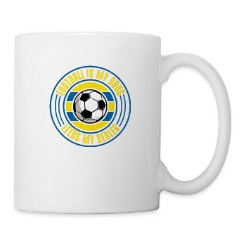 Leeds - Tasse - Weiß - Rechts