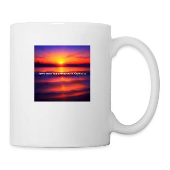 Beautiful sunset - Mug - white - Right