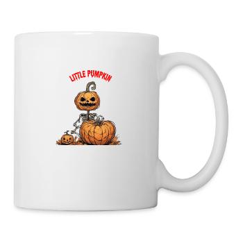 Halloween Little Pumpkin With Baby Pumpkin Cute - Mug - white - Right