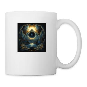 Planet design lqndscape - Mug - white - Right