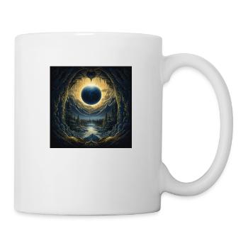 Planet landscape - Tasse - Weiß - Rechts