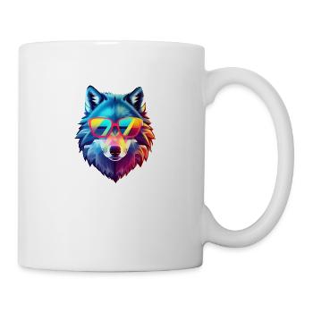 wolf - Mug - white - Right