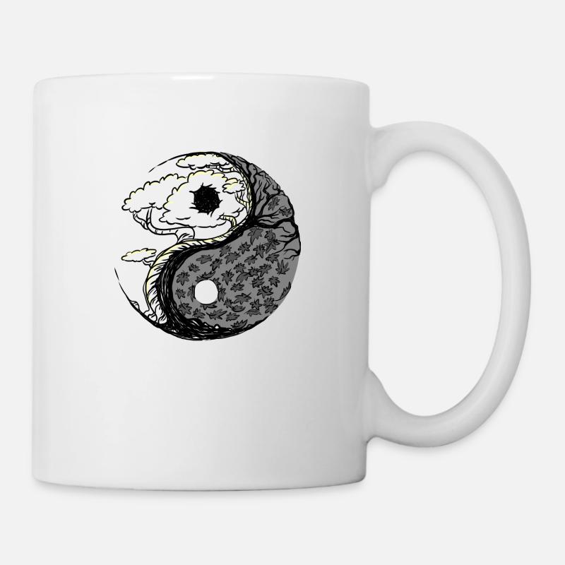 YING YANG Tai Chi GOBLINCORE - Mug - white