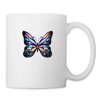 Papillon Insecte Animal Papillon - Mug blanc - blanc - Droite